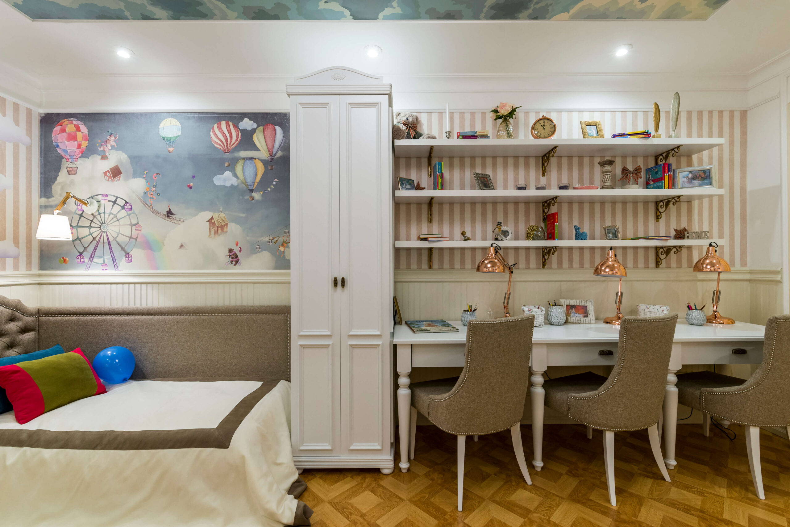 Мебель в детскую комнату для проекта «Школа Ремонта»